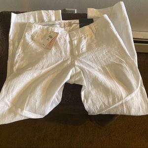 Banana republic white Capri 4p